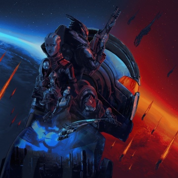 Mass Effect, Legendary Edition, Video Game, 5K