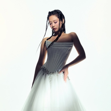Jennie, DEADLINE (Blackpink), 5K, 8K, White background, Blackpink