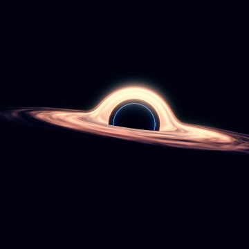 Sagittarius A, Black hole, Cosmic, 5K, Dark background