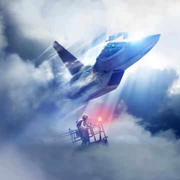 Ace Combat 7: Skies Unknown, Top Gun: Maverick, 5K, Video Game