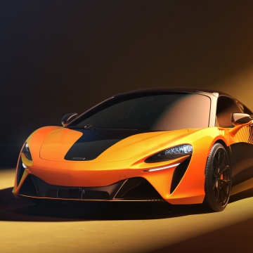 McLaren Artura Spider, 2026, 5K, Sports cars, Race cars, Orange cars, Championship Edition