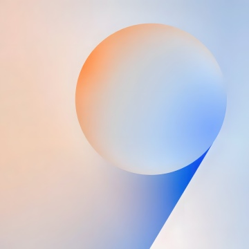 Gradient Abstract, Sphere, 5K, Gradient background