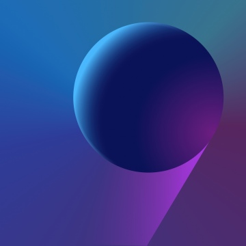 Samsung One UI 9, Stock, Gradient Abstract, Sphere, 5K, Gradient background, Purple gradient