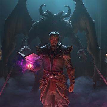 Diablo II: Resurrected - Reign of the Warlock, Key Art, 2026 Games, Diablo II: Resurrected