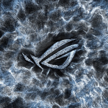 ASUS ROG, Official, Abstract background, Particle explosion