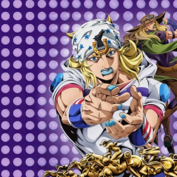 Steel Ball Run: JoJo's Bizarre Adventure, 5K, Johnny Joestar, Gyro Zeppeli, Anime series, 2026 series