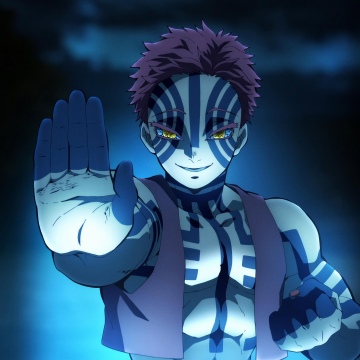 Akaza, Upper Moon Three, Demon Slayer: Kimetsu No Yaiba Infinity Castle, 5K, 8K