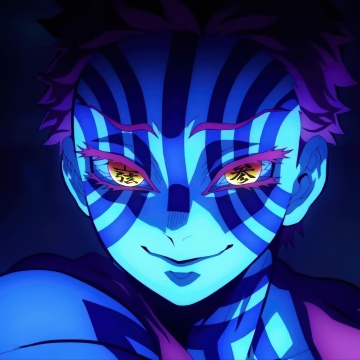 Akaza (Infinity Castle), Movie poster, Demon Slayer: Kimetsu No Yaiba Infinity Castle, Anime movie