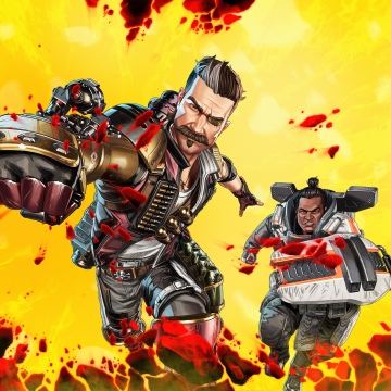 Apex Legends: Breach, 2026, 5K, Yellow background, 2026 Games