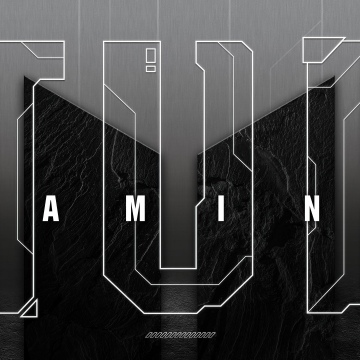 ASUS TUF Gaming, Dark Mode, 5K, Black and White, Geometric, Monochromatic