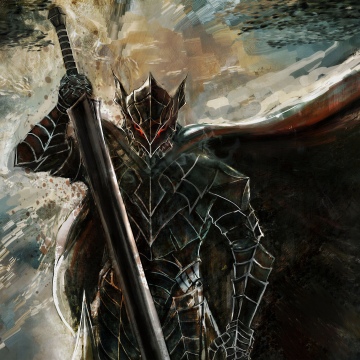 Berserker Armor, Dragon Slayer, 5K, Artwork