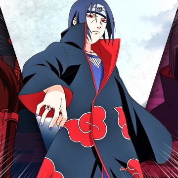 Itachi Uchiha, Traditional, Ultrawide, Akatsuki, 5K, Naruto Shippuden