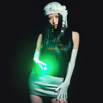 An Yu-jin (REVIVE+), 8K, Dark background, IVE (K-pop), 5K, An Yu-jin (IVE)