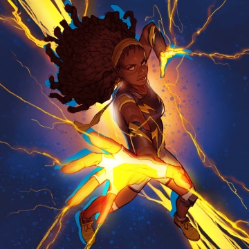 Jennifer Pierce, Lightning, DC Comics, DC Superheroes, 5K