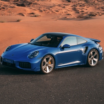 Porsche 911 Turbo S, 2026, 5K, Desert