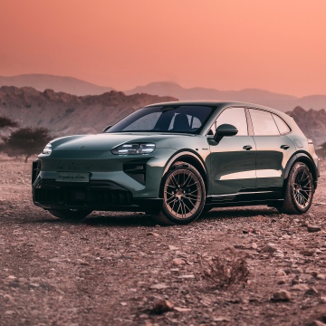Porsche Cayenne Turbo Electric, 2026, 5K, Electric cars
