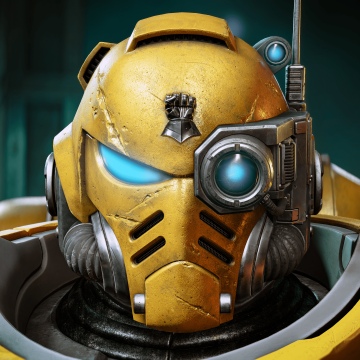 Warhammer 40K Space Marine 2 Imperial Fist, Armor, Video Game