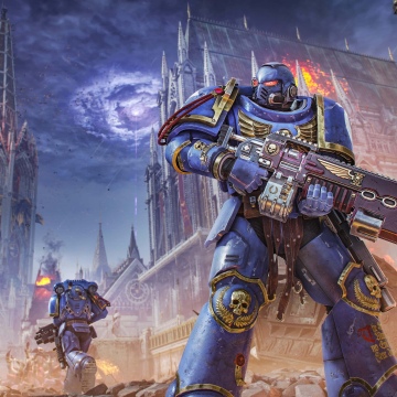 Warhammer 40K Space Marine 2, Poster, Video Game