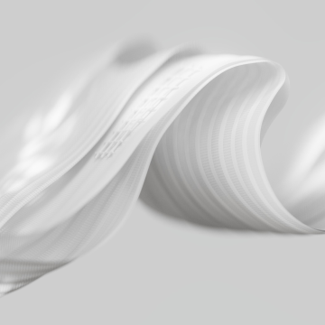 Fabric, Ribbon, Monochrome, White aesthetic, Minimalist, Luxury, Light Mode, Microsoft Design