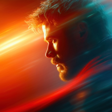 Thor, AI art, Chris Hemsworth, Marvel Superheroes, 5K