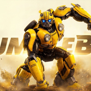 Bumblebee, AI art, 5K, Autobots, Transformers, Yellow