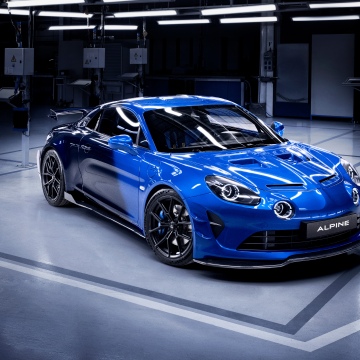 Alpine A110 R Ultime La Bleue, 8K, Blue aesthetic, 5K