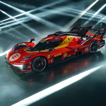 Ferrari 499P, 2026, 5K, 8K, Le Mans Hypercar, Lighting