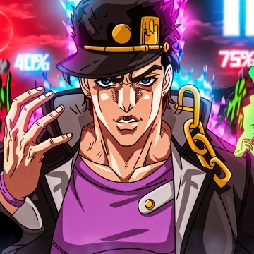 Jotaro Kujo, Illustration, JoJo's Bizarre Adventure, 5K