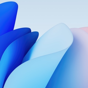 Microsoft Design, Bloom collection, Abstract background, 5K