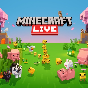 Minecraft Live, Key Art, 2026 Games, 5K