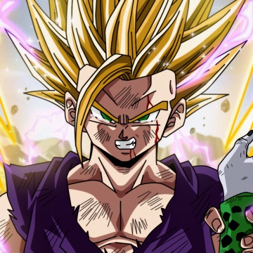 Gohan, Super Saiyan 2, Dragon Ball Z, 5K
