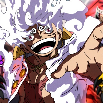 Sun God Nika, Monkey D. Luffy, 5K, Gear 5, One Piece