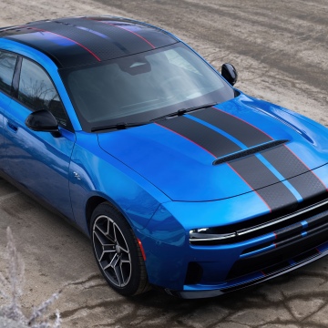 Dodge Charger RT, 2026, 5K, Blue car