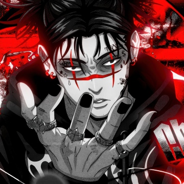 Choso, Red aesthetic, Jujutsu Kaisen, 5K
