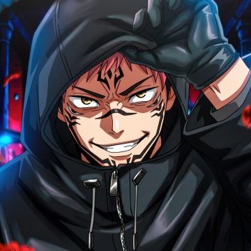 Sukuna, Hoodie, Jujutsu Kaisen, 5K
