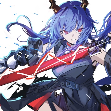 Ch'en the Dawnstreak, Arknights, 5K, Anime girl