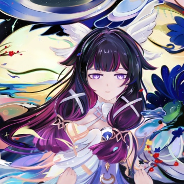 Columbina, Anime girl, Genshin Impact, 5K