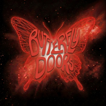 Butterfly Doors, AtHeart, 5K, Black background
