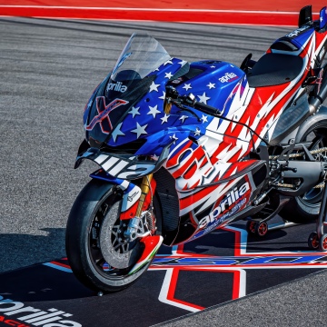 Aprilia X 250TH, Stars and Stripes, 2026, MotoGP bikes, 5K