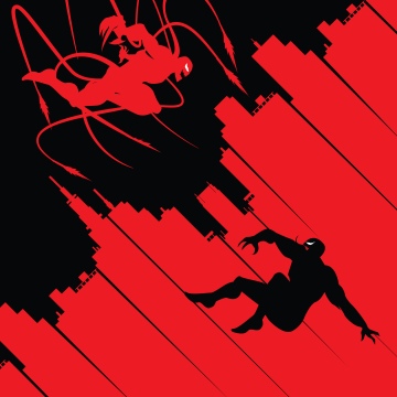 Venom vs Carnage, 8K, Red background, Marvel Comics, 5K, Venom: Let There Be Carnage