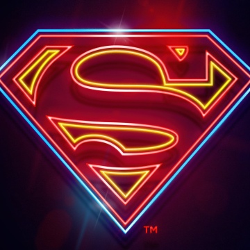 Superman Neon wallpaper