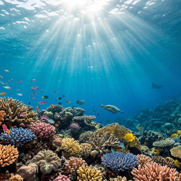 Coral Reef June 2026 Calendar