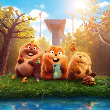 Hoppers (2026), Cute cartoon, 5K, 2026 Movies, Animation movies, Pixar movies