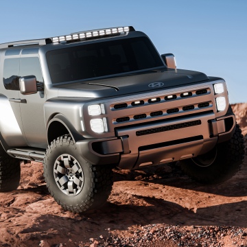Hyundai Boulder Concept, 2026, 5K, Off-Road SUV, Electric trucks
