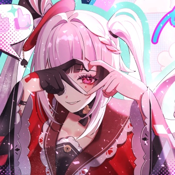 Sparxie, Honkai: Star Rail, Anime girl, 5K, Pink hearts, Love hearts