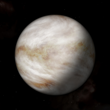 Planet Venus, Dark background, Huawei MatePad Edge, Stock, 5K