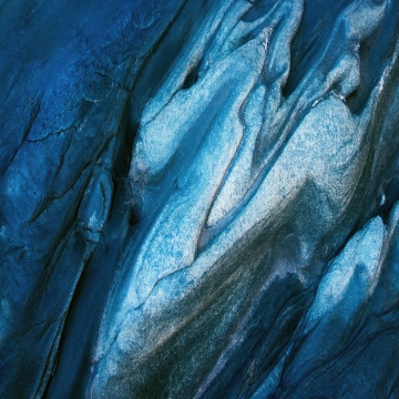 Glacial, Blue abstract, Texture, Honor MagicBook Pro, Stock, 5K