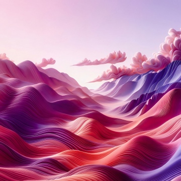 Abstract Aluminium OS stock wallpaper