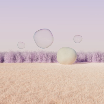 Float in the Forest, Aluminium OS stock wallpaper