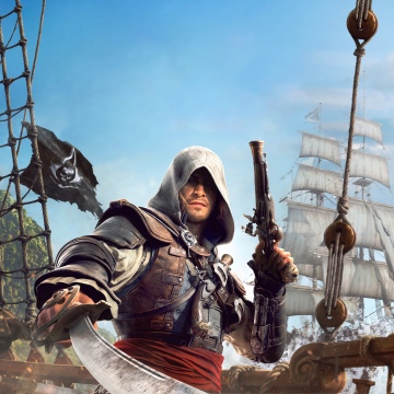 Assassin's Creed Black Flag Resynced, Key Art, Edward Kenway, 2026 Games